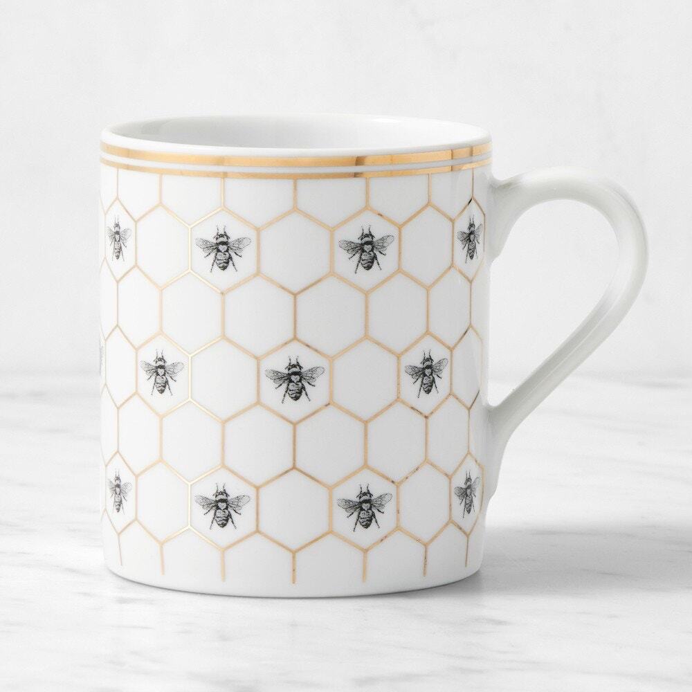 Williams Sonoma Honeycomb Mug
